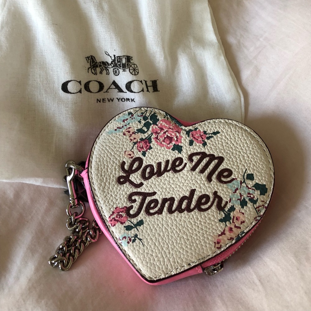 BRAND NEW Love Me Tender Coach Clutch